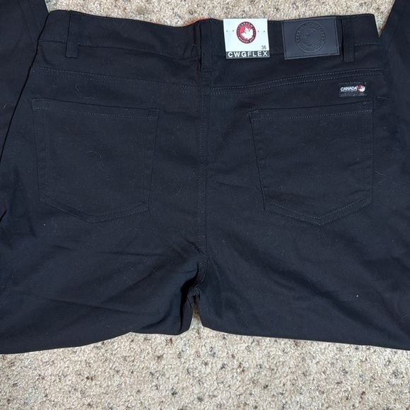 Canada Weather gear black authentic Heritage sport pants size 36 NWT - Picture 6 of 7